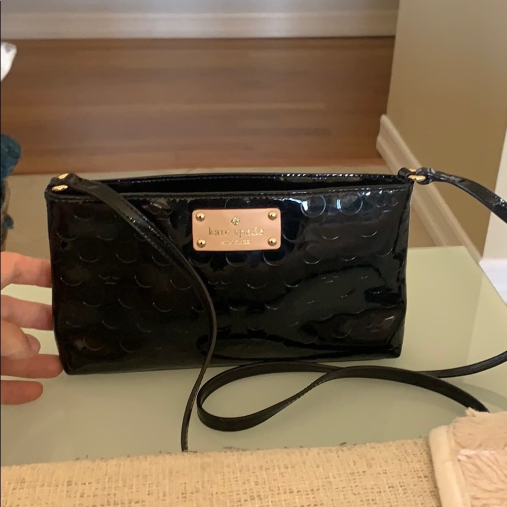 Kate Spade Shoulder Bag - Shiny Black
